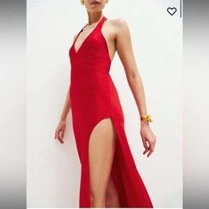 Meral Dress in Cherry Red - Reformation